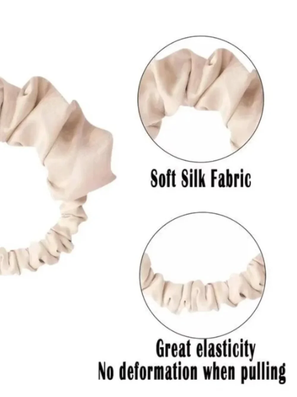 Heatless Curling Scrunchie Leopard/Black Print or Cotton Candy- Pick 1